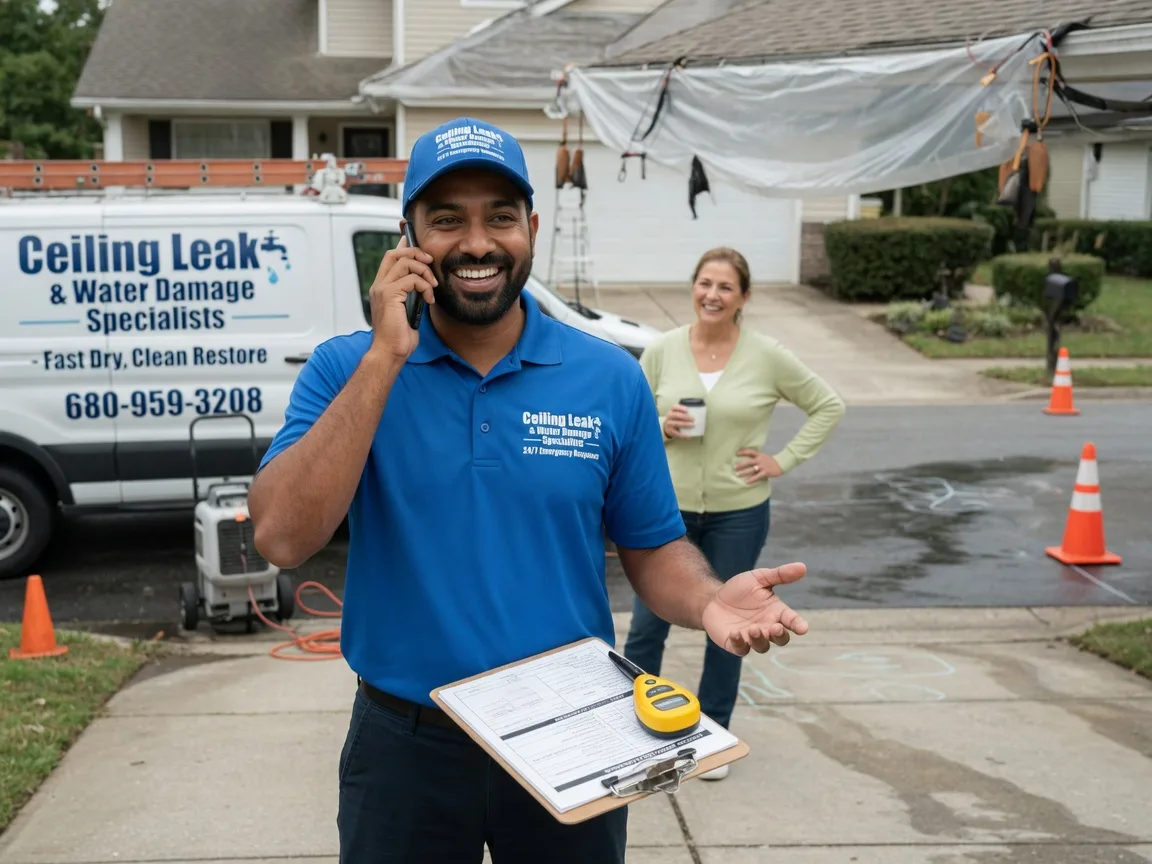 Ceiling Leak Cleanup Trenton, TN FAQs